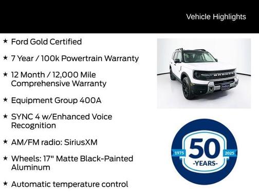 2025 Ford Bronco Sport Badlands