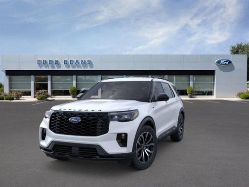 White 2026 Ford Explorer ST-Line