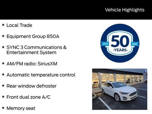 2020 Ford Fusion Energi Titanium