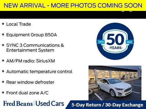 2020 Ford Fusion Energi Titanium