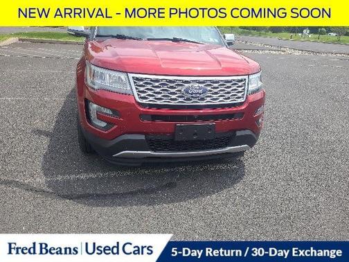Ruby Red Metallic 2016 Ford Explorer Platinum