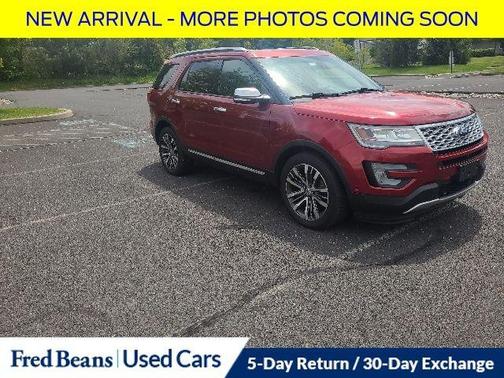 Ruby Red Metallic 2016 Ford Explorer Platinum