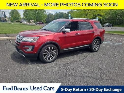 Ruby Red Metallic 2016 Ford Explorer Platinum