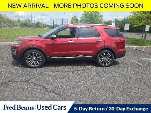 Ruby Red Metallic 2016 Ford Explorer Platinum