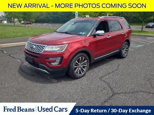 Ruby Red Metallic 2016 Ford Explorer Platinum