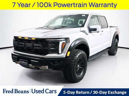 Space White Metallic 2025 Ford F-150 Raptor