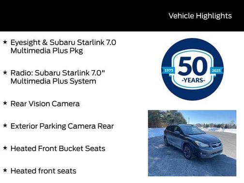 2015 Subaru XV Crosstrek 2.0i Premium