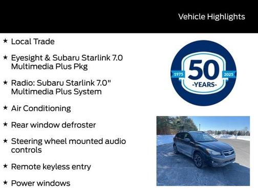 2015 Subaru XV Crosstrek 2.0i Premium