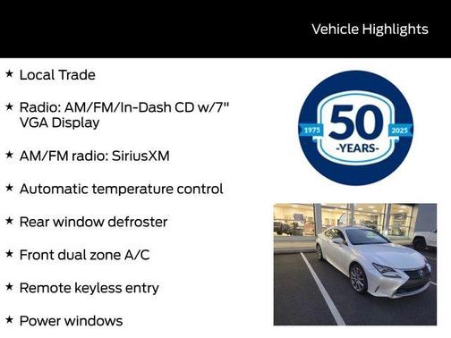 2016 Lexus RC 300 Base