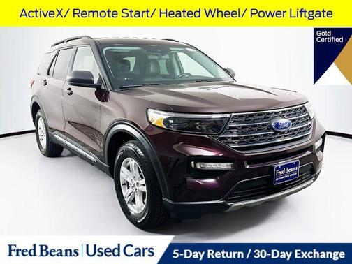 Jewel Red Metallic 2022 Ford Explorer XLT