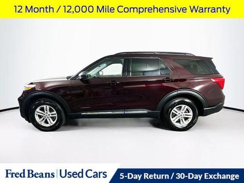 Jewel Red Metallic 2022 Ford Explorer XLT
