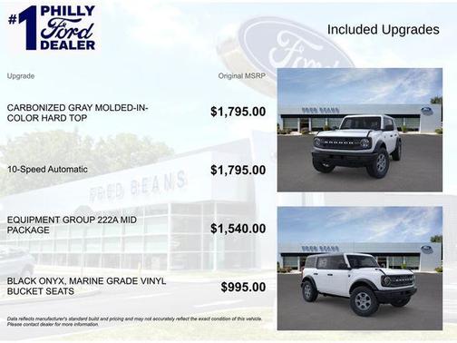 Oxford White 2026 Ford Bronco Big Bend