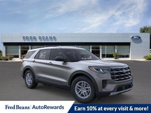 Gray Metallic 2026 Ford Explorer Active