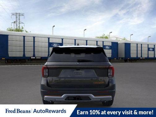 Black 2026 Ford Explorer Tremor