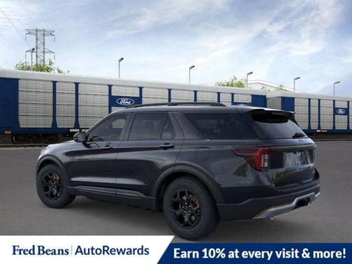 Black 2026 Ford Explorer Tremor