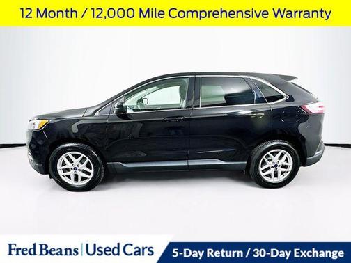 Agate Black Metallic 2022 Ford Edge SEL