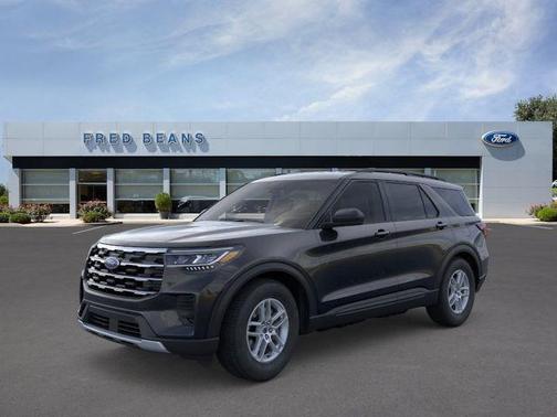 Agate Black Metallic 2026 Ford Explorer Active