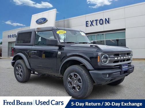 Shadow Black 2021 Ford Bronco Big Bend