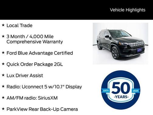 2022 Jeep Compass Latitude Lux