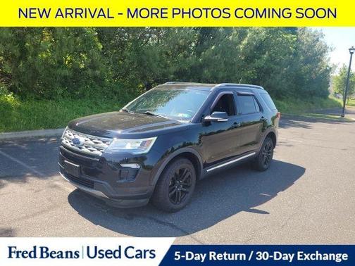 Shadow Black 2018 Ford Explorer XLT