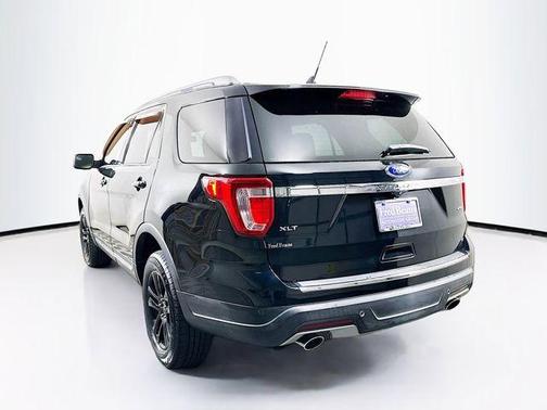 Shadow Black 2018 Ford Explorer XLT