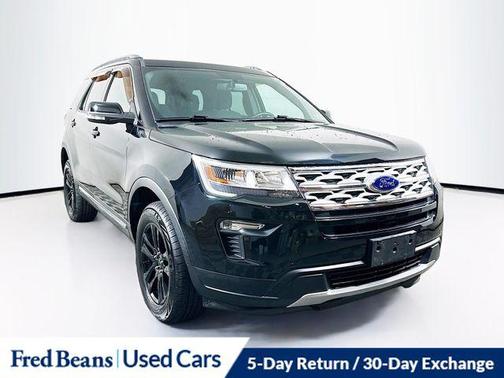 Shadow Black 2018 Ford Explorer XLT