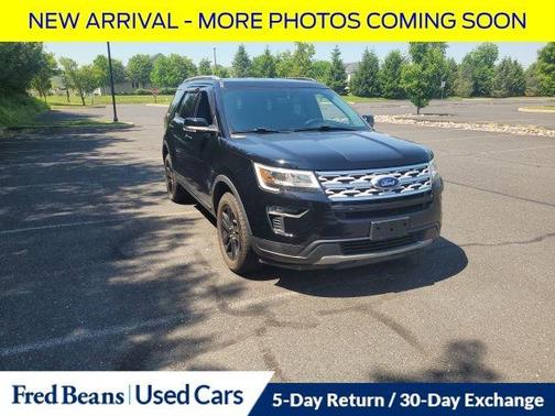 Shadow Black 2018 Ford Explorer XLT