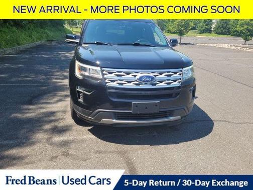 Shadow Black 2018 Ford Explorer XLT