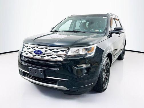 Shadow Black 2018 Ford Explorer XLT