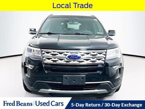 Shadow Black 2018 Ford Explorer XLT