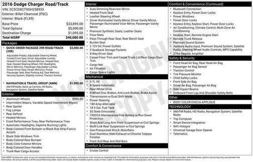 2016 Dodge Charger R/T