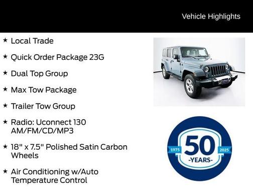 2015 Jeep Wrangler Unlimited Sahara