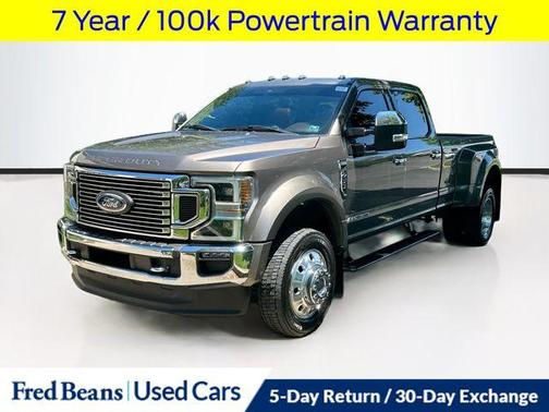 Stone Gray Metallic 2022 Ford F-450 King Ranch