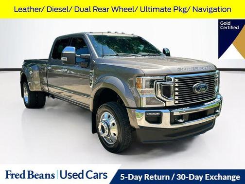 Stone Gray Metallic 2022 Ford F-450 King Ranch