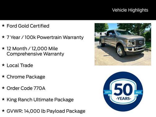 Stone Gray Metallic 2022 Ford F-450 King Ranch