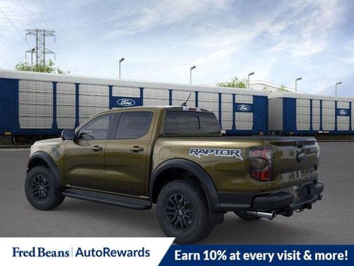 Green 2026 Ford Ranger Raptor