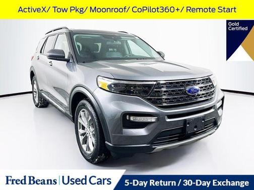 Carbonized Gray Metallic 2023 Ford Explorer XLT