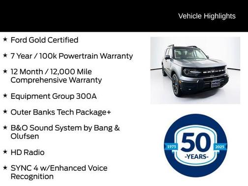 2025 Ford Bronco Sport Outer Banks