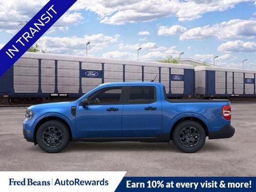 Blue 2026 Ford Maverick XLT