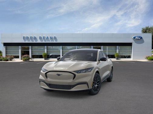 Desert Sand 2025 Ford Mustang Mach-E Premium