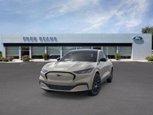 Desert Sand 2025 Ford Mustang Mach-E Premium