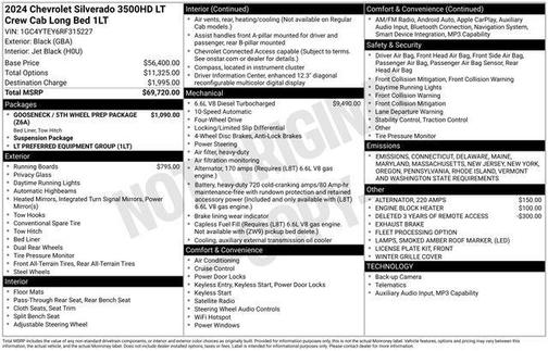 2024 Chevrolet Silverado 3500 LT