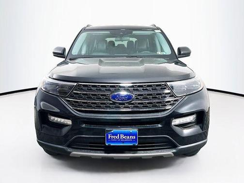 Agate Black Metallic 2022 Ford Explorer XLT