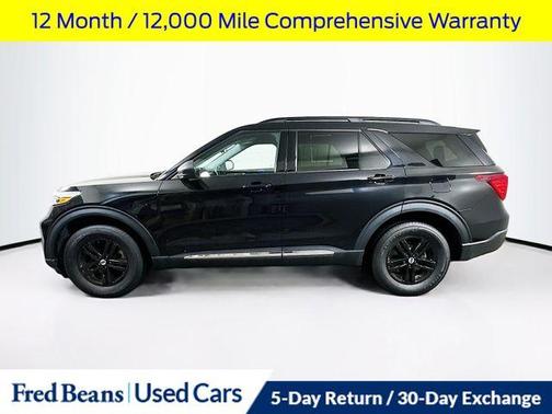 Agate Black Metallic 2022 Ford Explorer XLT