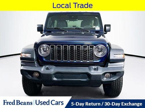 Fathom Blue Pearlcoat 2025 Jeep Wrangler Sport