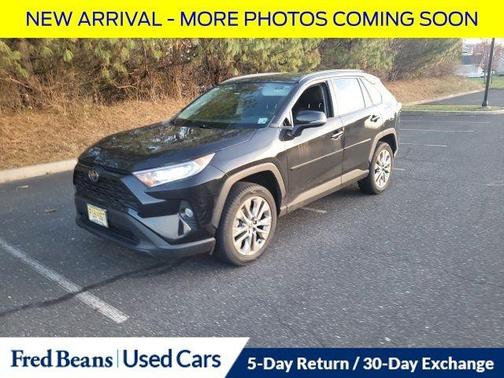 Midnight Black Metallic 2021 Toyota RAV4 XLE Premium