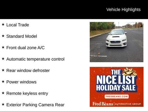 2016 Subaru WRX STI Base