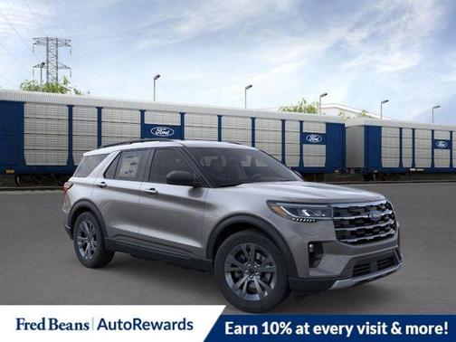 Gray 2026 Ford Explorer Active