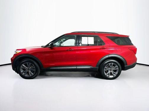 Red Metallic 2024 Ford Explorer XLT