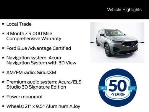 2022 Acura MDX Type S w/Advance Package